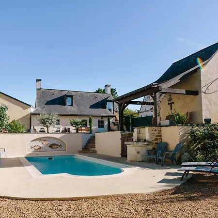 Сasa de vacaciones L'antre-neuf - 9p, Piscine, Arrivée Autonome, Wifi Fontaine-Milon